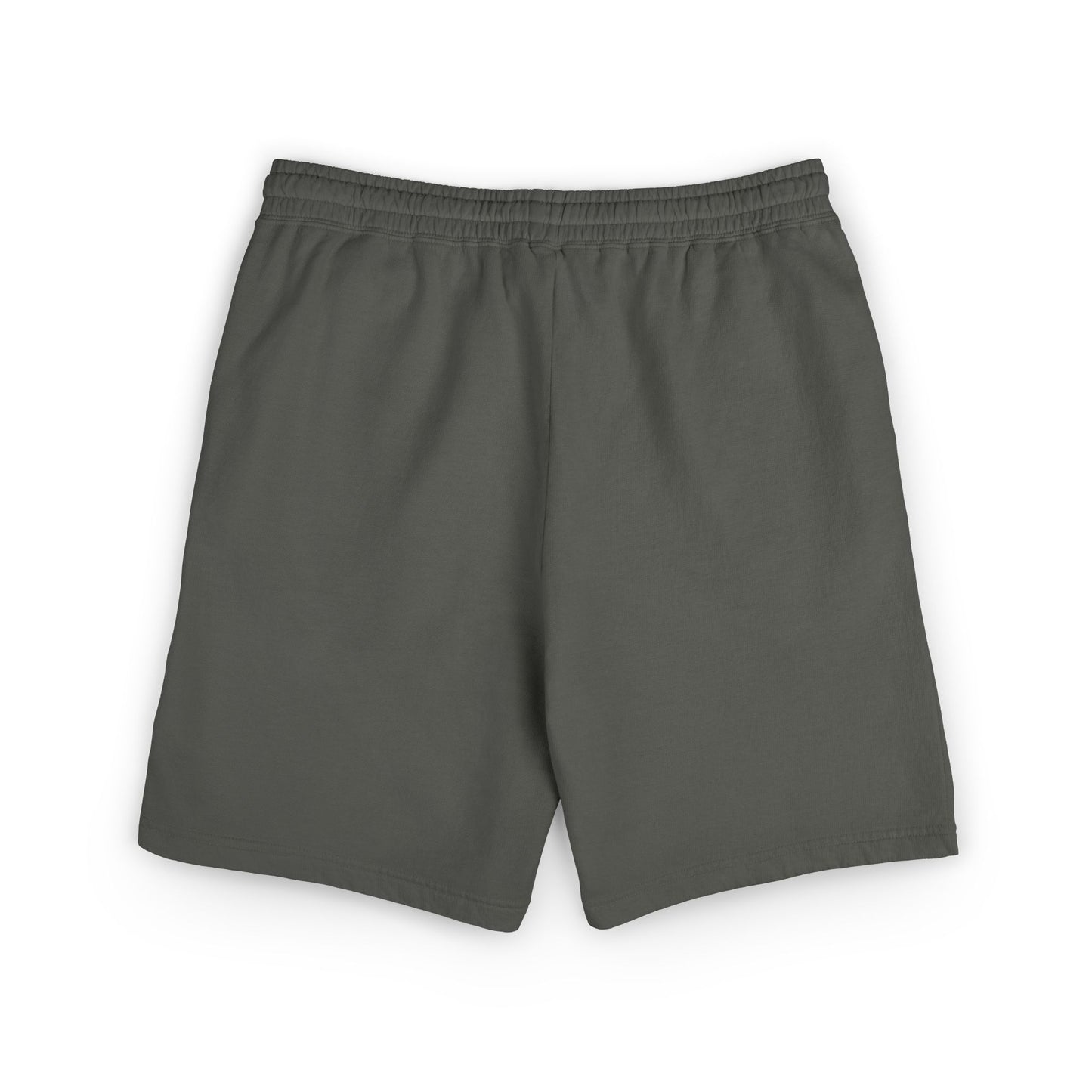 Fleece Sweat Shorts — Minimal Recycle Logo Lounge Shorts