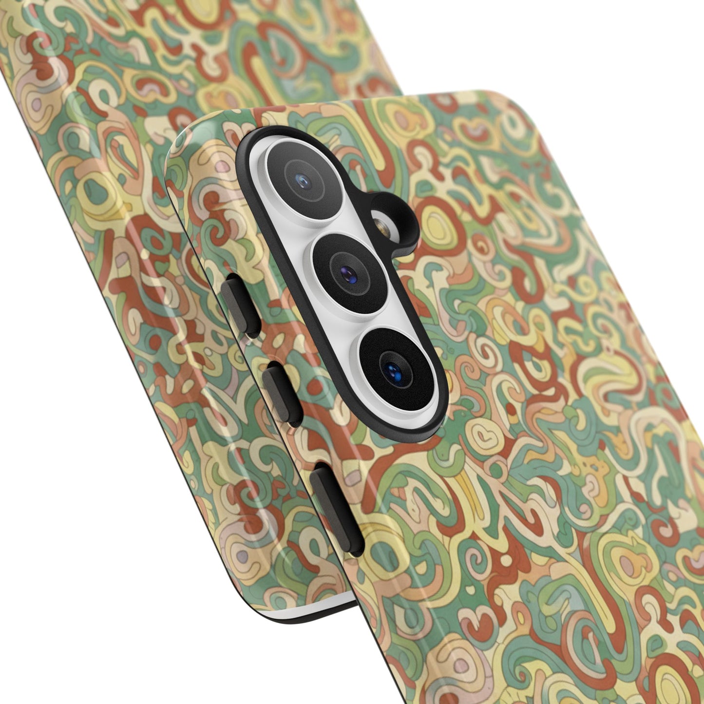 Psychedelic Swirl Phone Case - Colorful Retro iPhone Cover