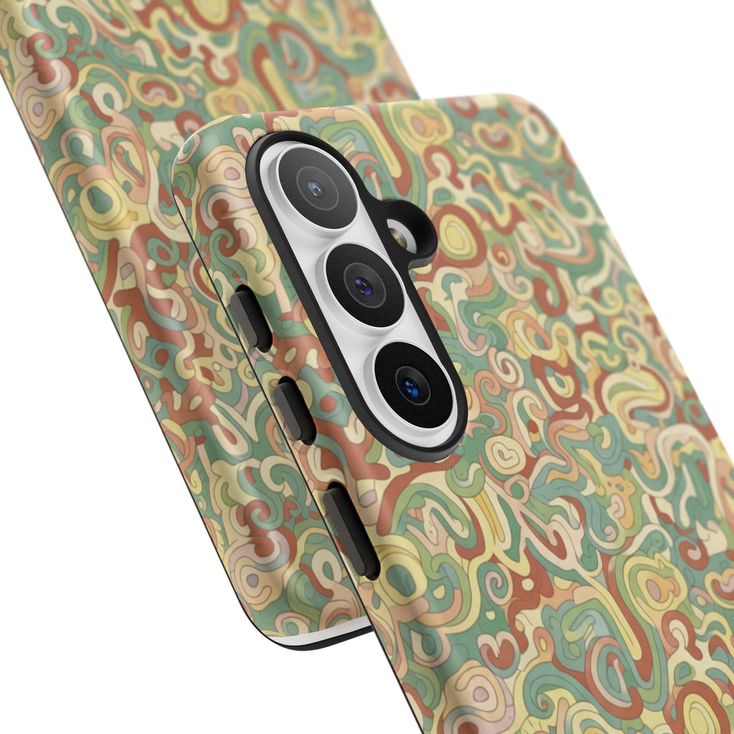 Psychedelic Swirl Phone Case - Colorful Retro iPhone Cover