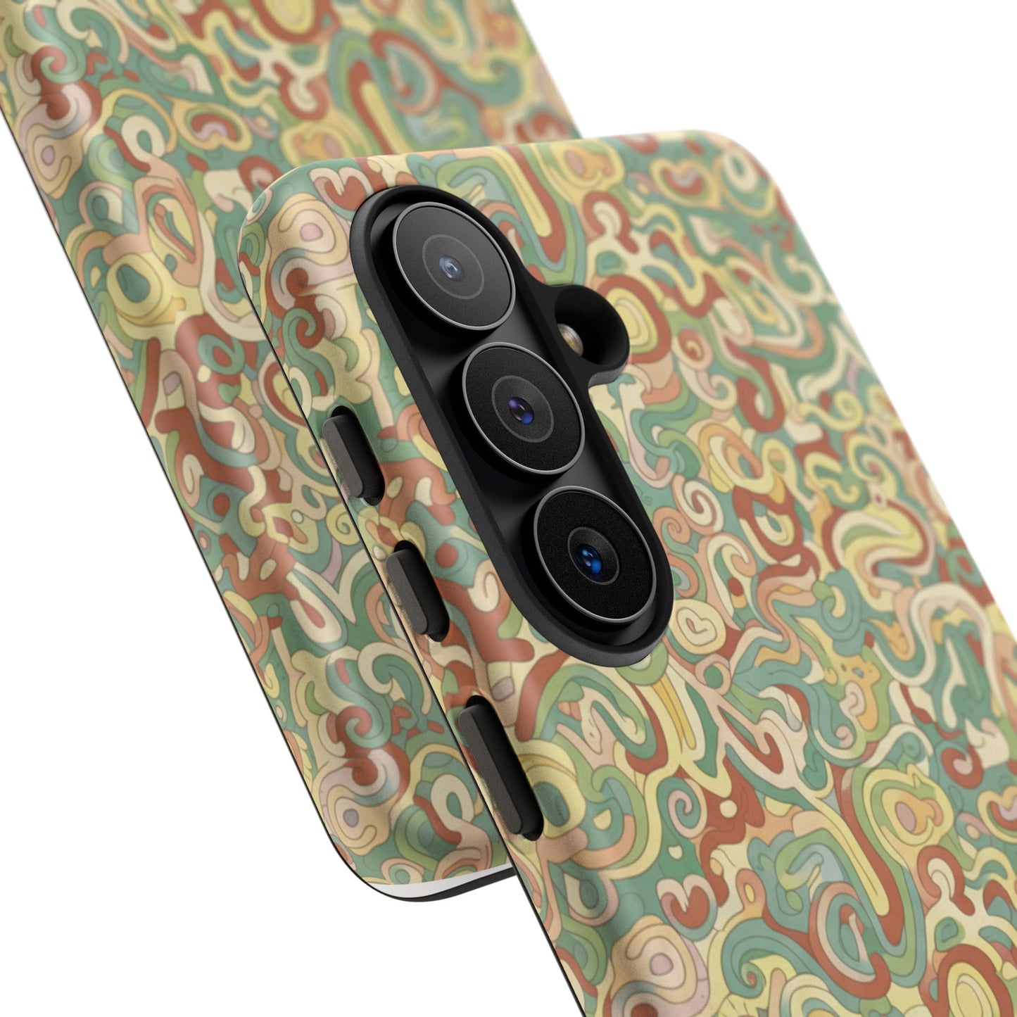 Psychedelic Swirl Phone Case - Colorful Retro iPhone Cover