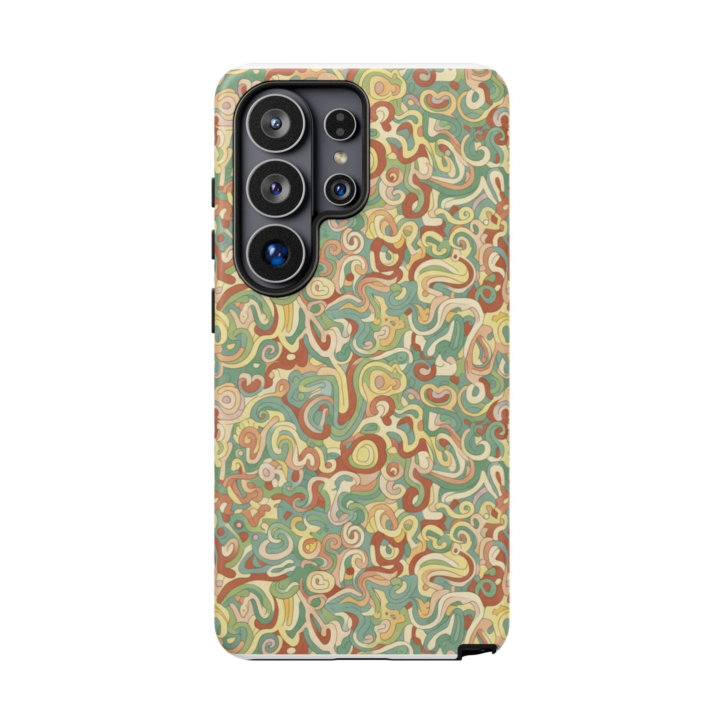 Psychedelic Swirl Phone Case - Colorful Retro iPhone Cover