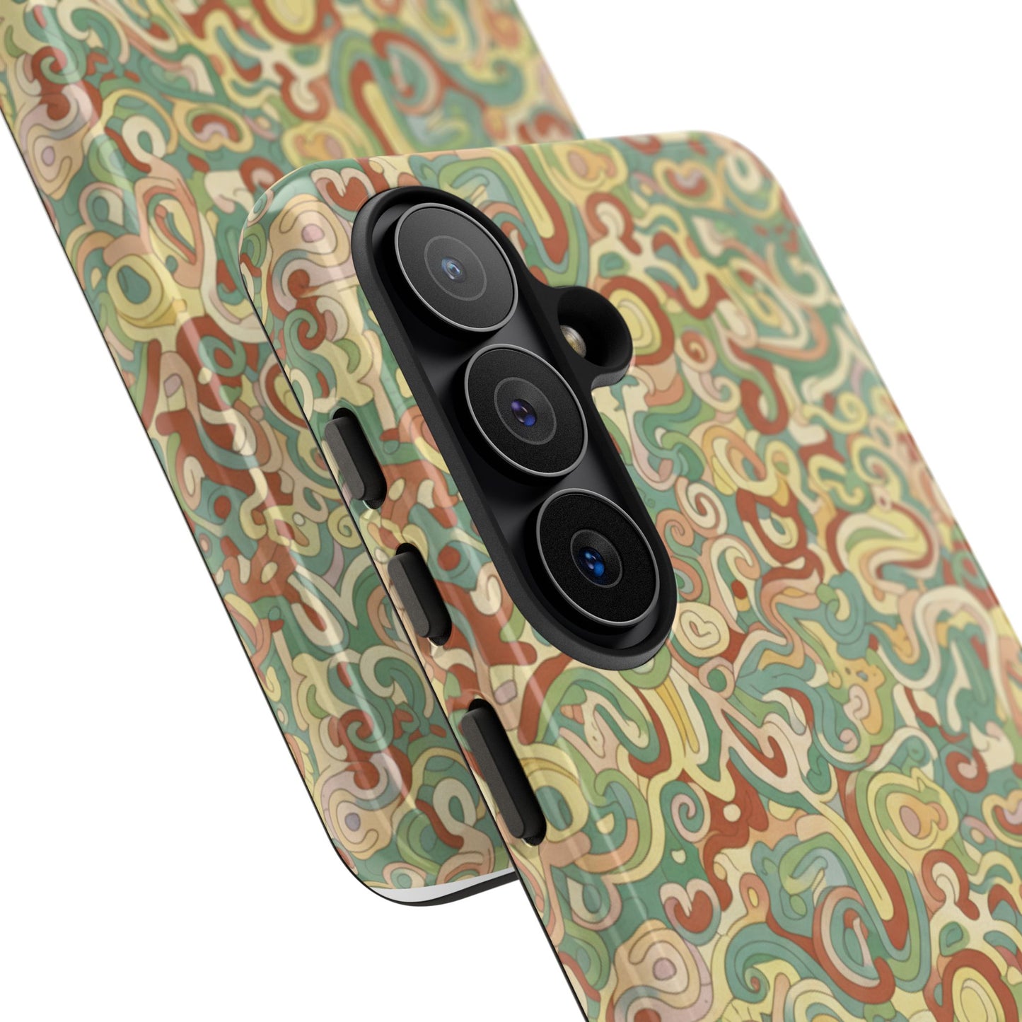 Psychedelic Swirl Phone Case - Colorful Retro iPhone Cover
