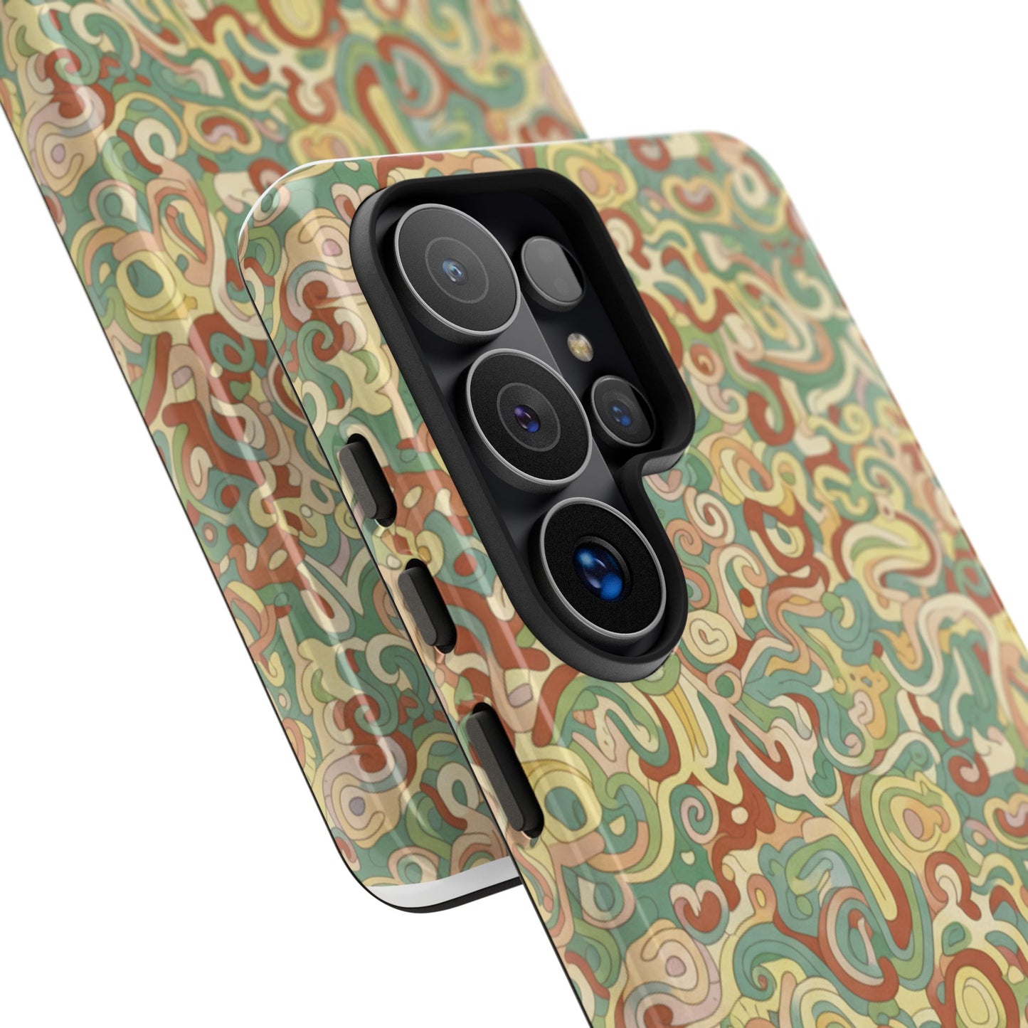 Psychedelic Swirl Phone Case - Colorful Retro iPhone Cover